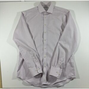 Twillory Men's Button-Up Shirt NonIron Safe Cotton 16:36/37 Blue/White/Red Plaid